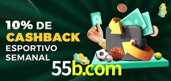 10% de bônus de cashback na 55b.com